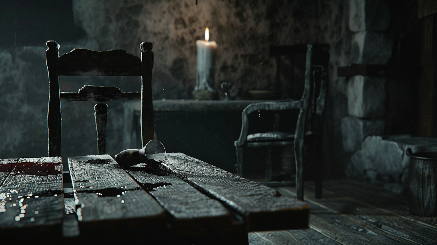 The scene of the incident